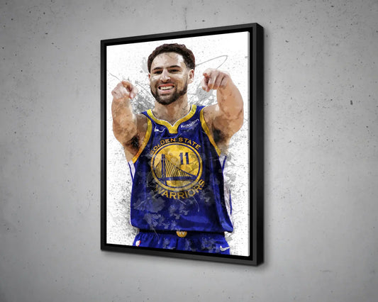 Klay Thompson Canvas Wall Art