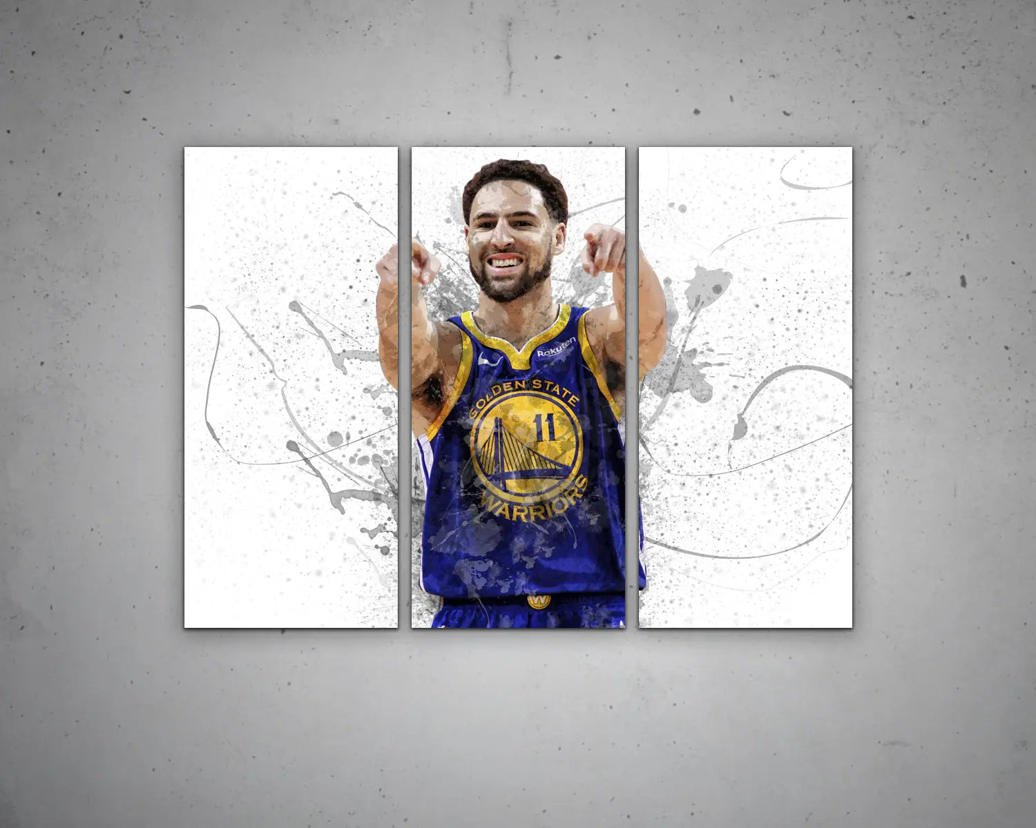 Klay Thompson Canvas Wall Art 