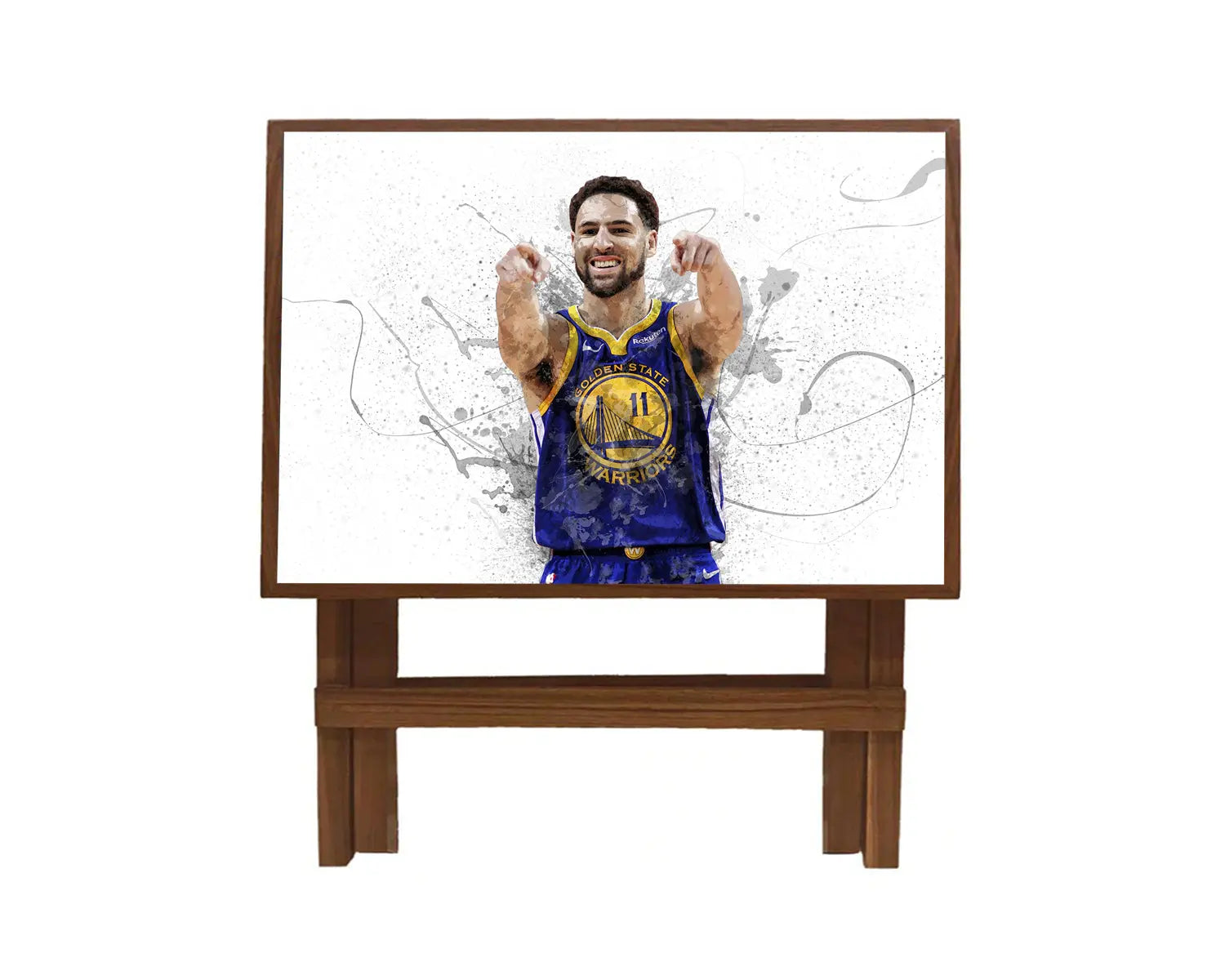 Klay Thompson Splash Effect Coffee and Laptop Table 