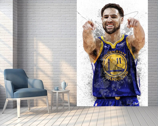 Klay Thompson Splash Effect Wallpaper