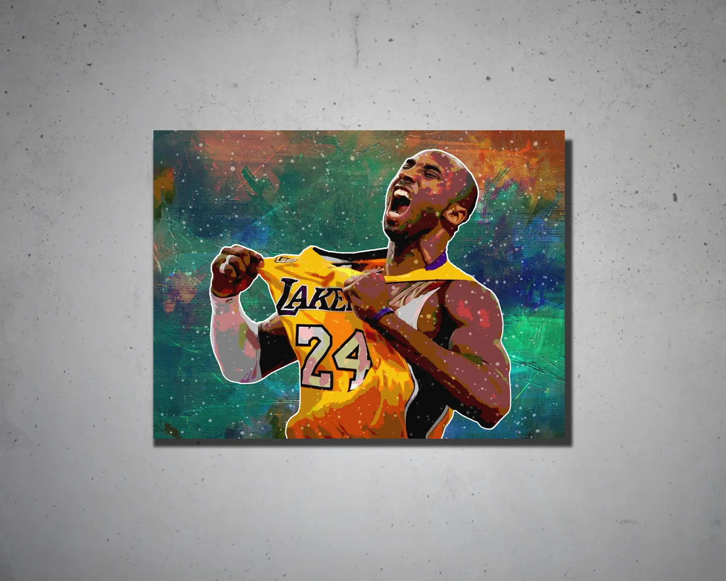 Kobe Braynt Multicolour Wall Art 