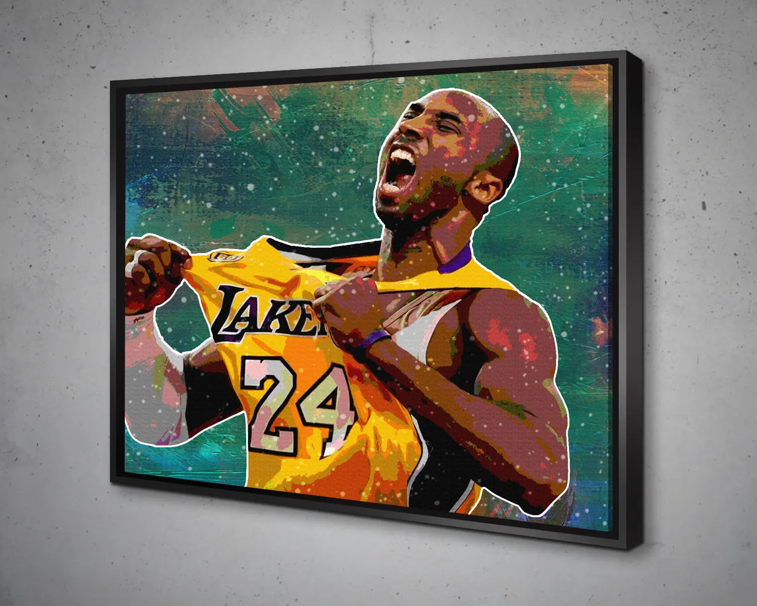 Kobe Braynt Multicolour Wall Art 