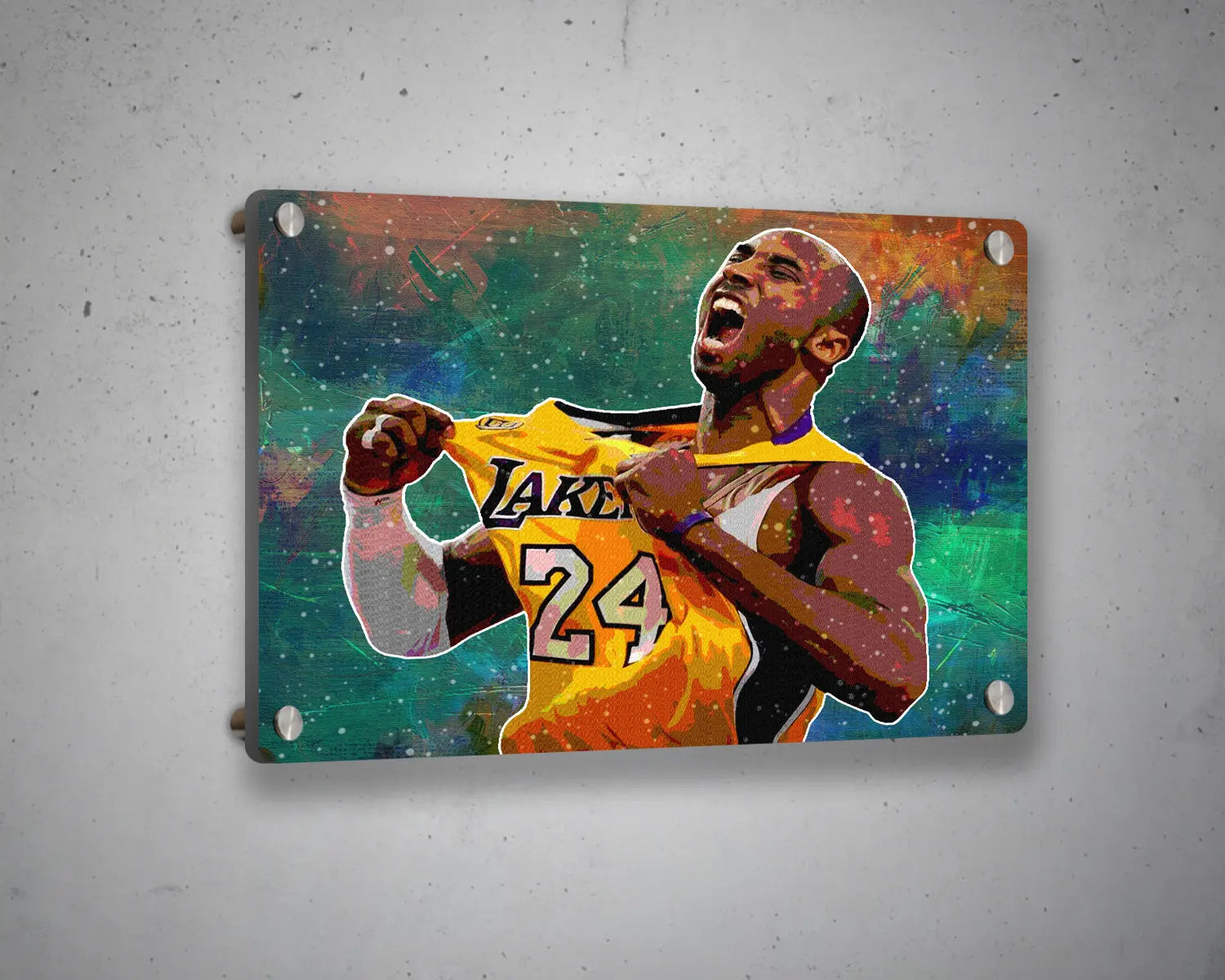Kobe Braynt Multicolour Wall Art 