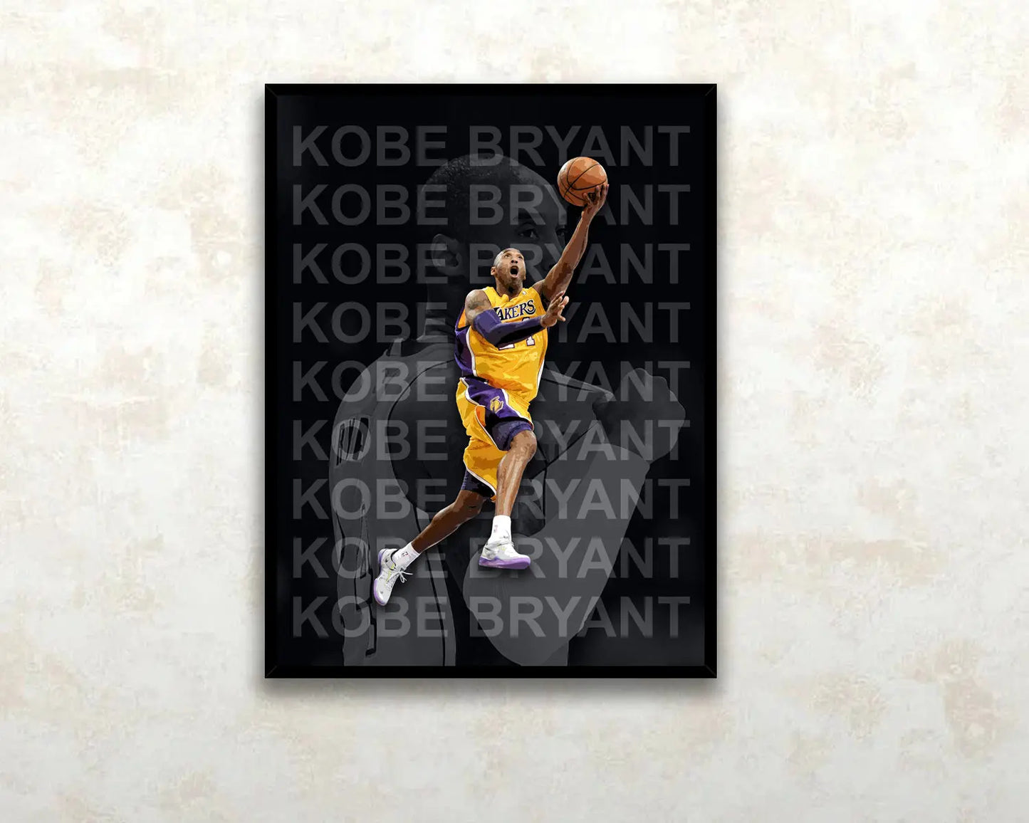 Kobe Bryant Canvas Wall Art 