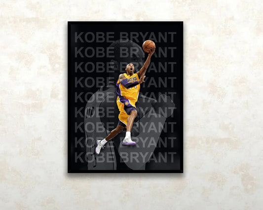Kobe Bryant Canvas Wall Art 