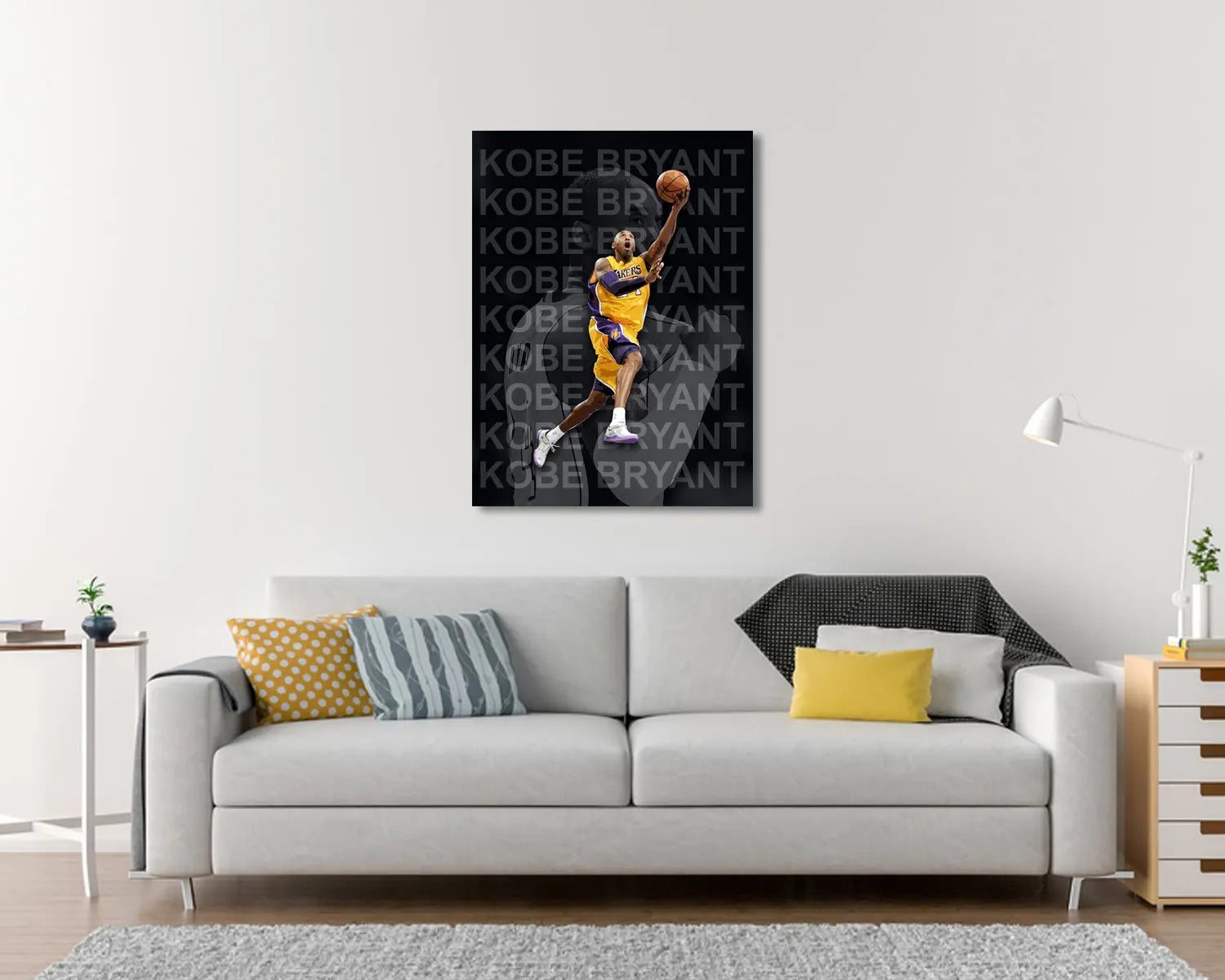 Kobe Bryant Canvas Wall Art 