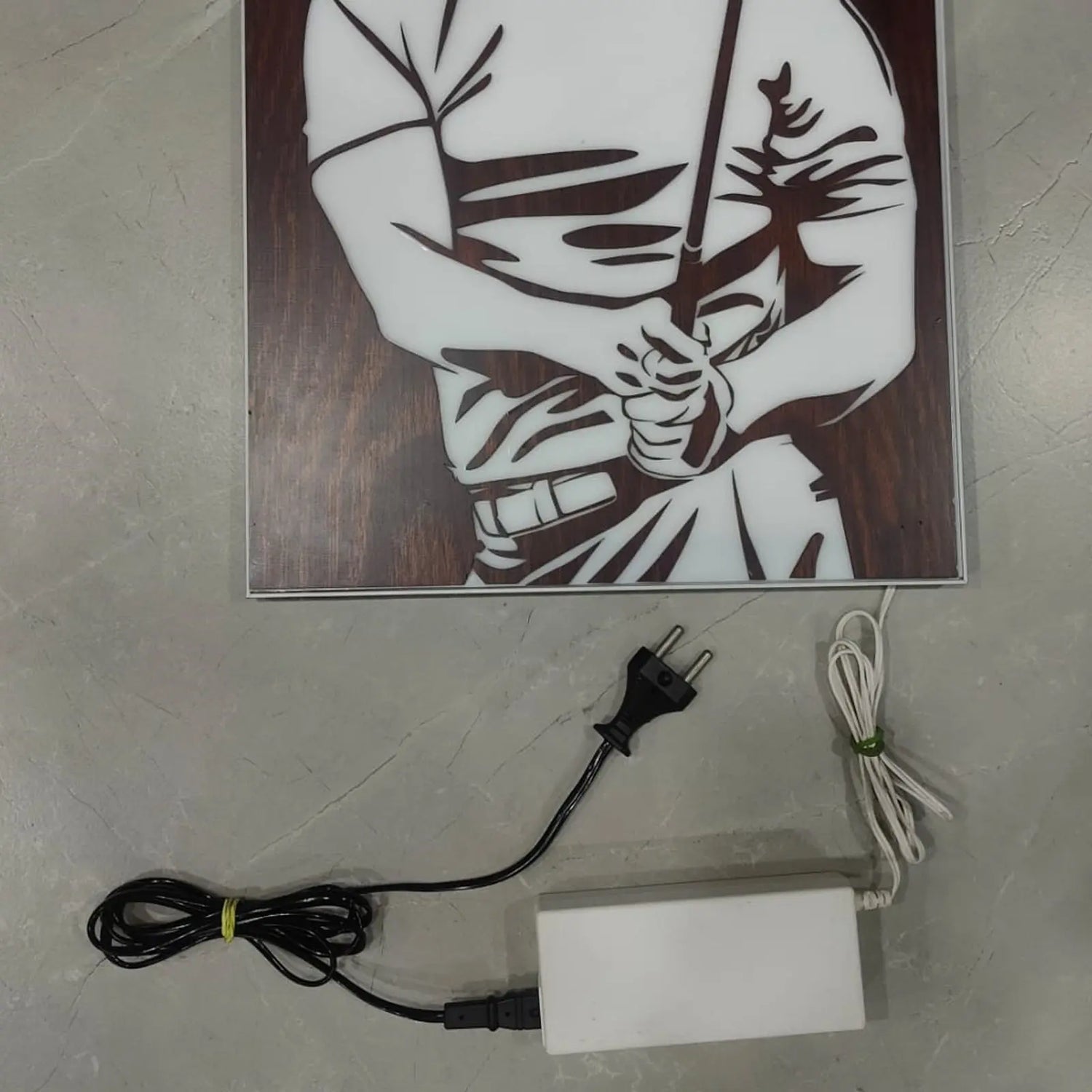 Kobe Bryant LED Wooden Decal 