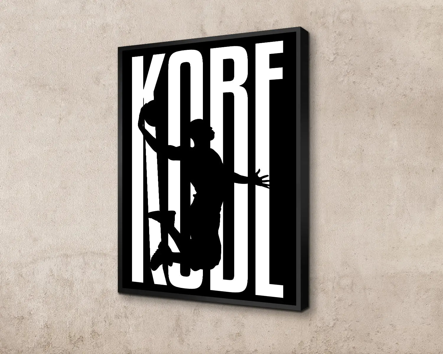 Kobe Bryant Sport Quote Canvas Wall Art 