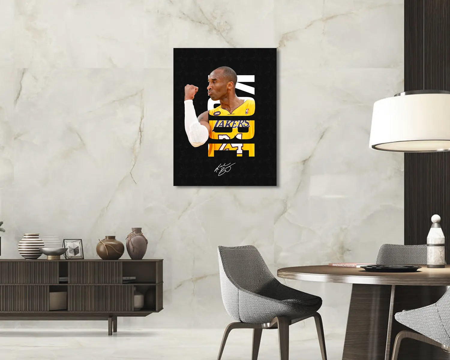 Kobe Bryant Sport Quote Canvas Wall Art 