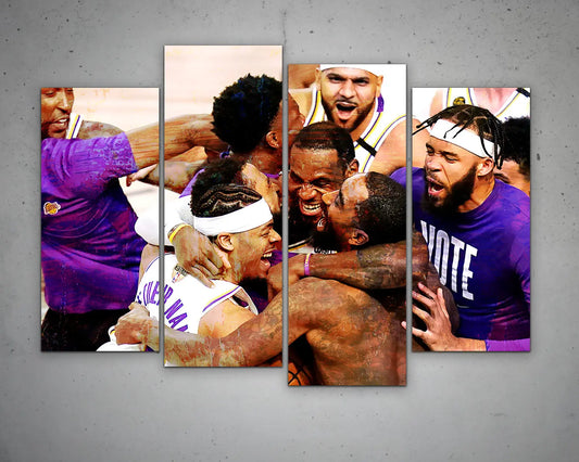 LA Celebration Multicolour Wall Art