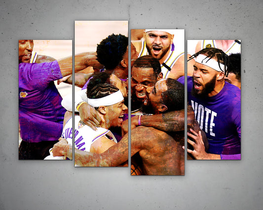 LA Celebration Multicolour Wall Art