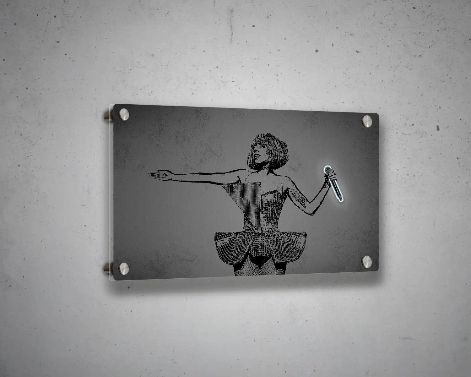 Lady Gaga Canvas Wall Art 