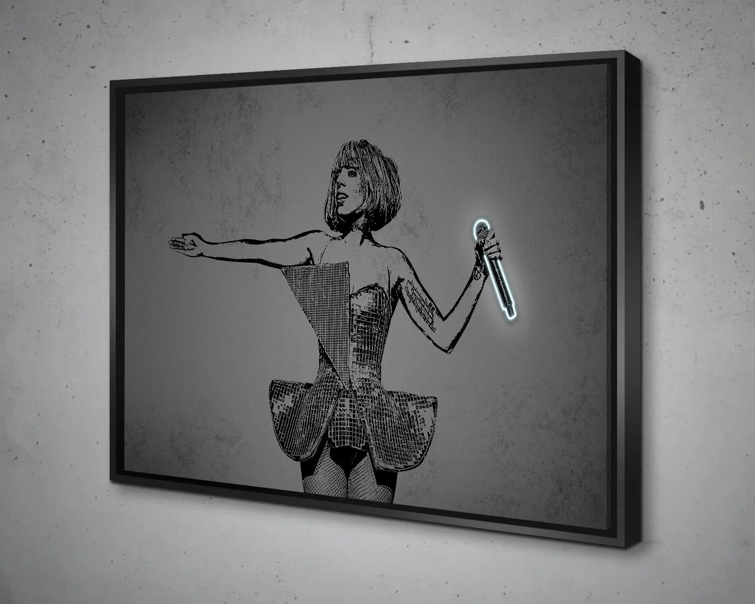 Lady Gaga Canvas Wall Art 