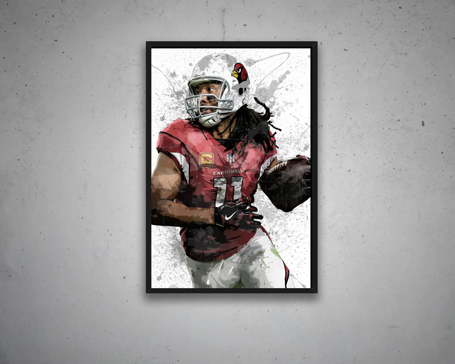 Larry Fitzgerald Canvas Wall Art 