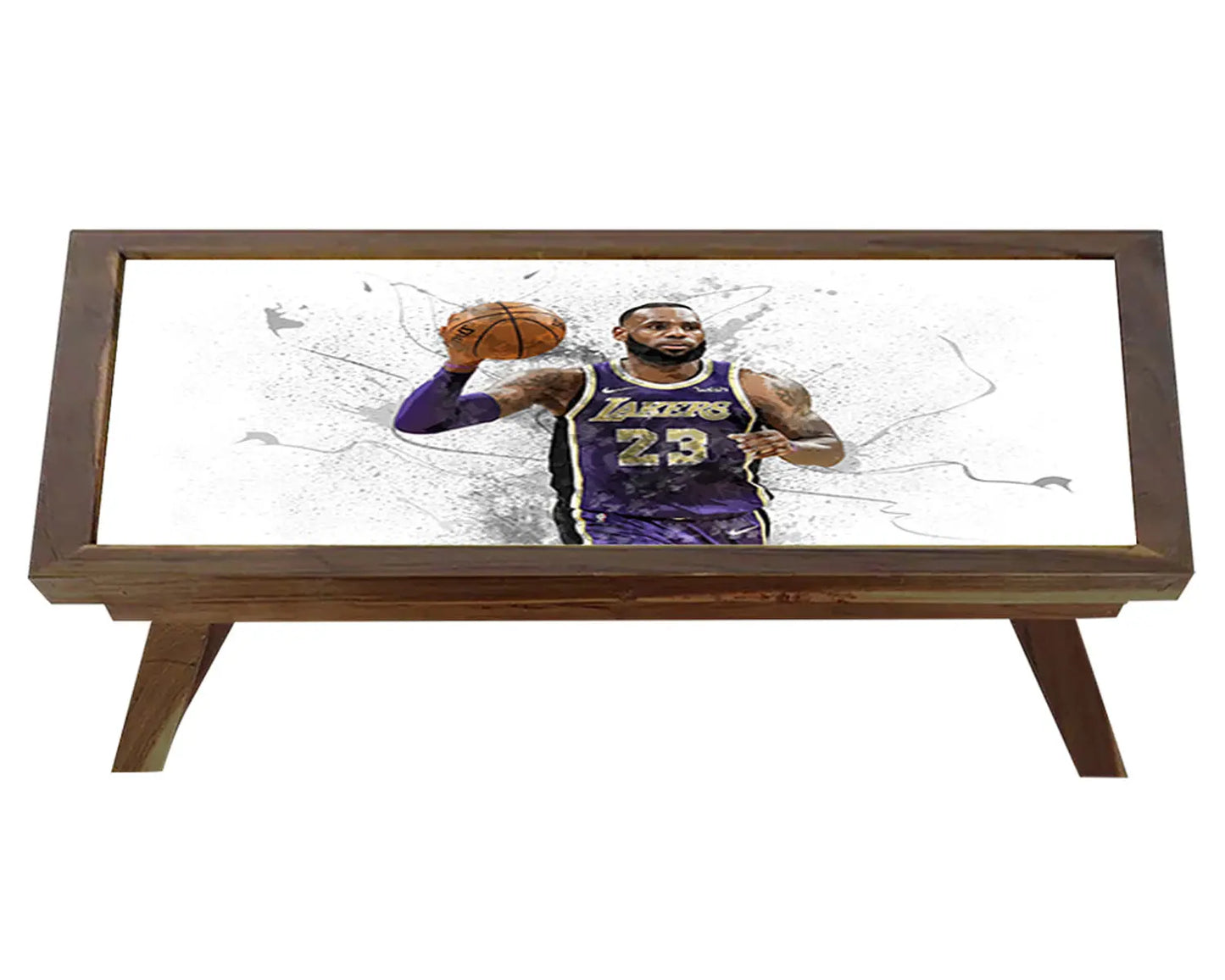 Lebron James Splash Effect Coffee and Laptop Table 