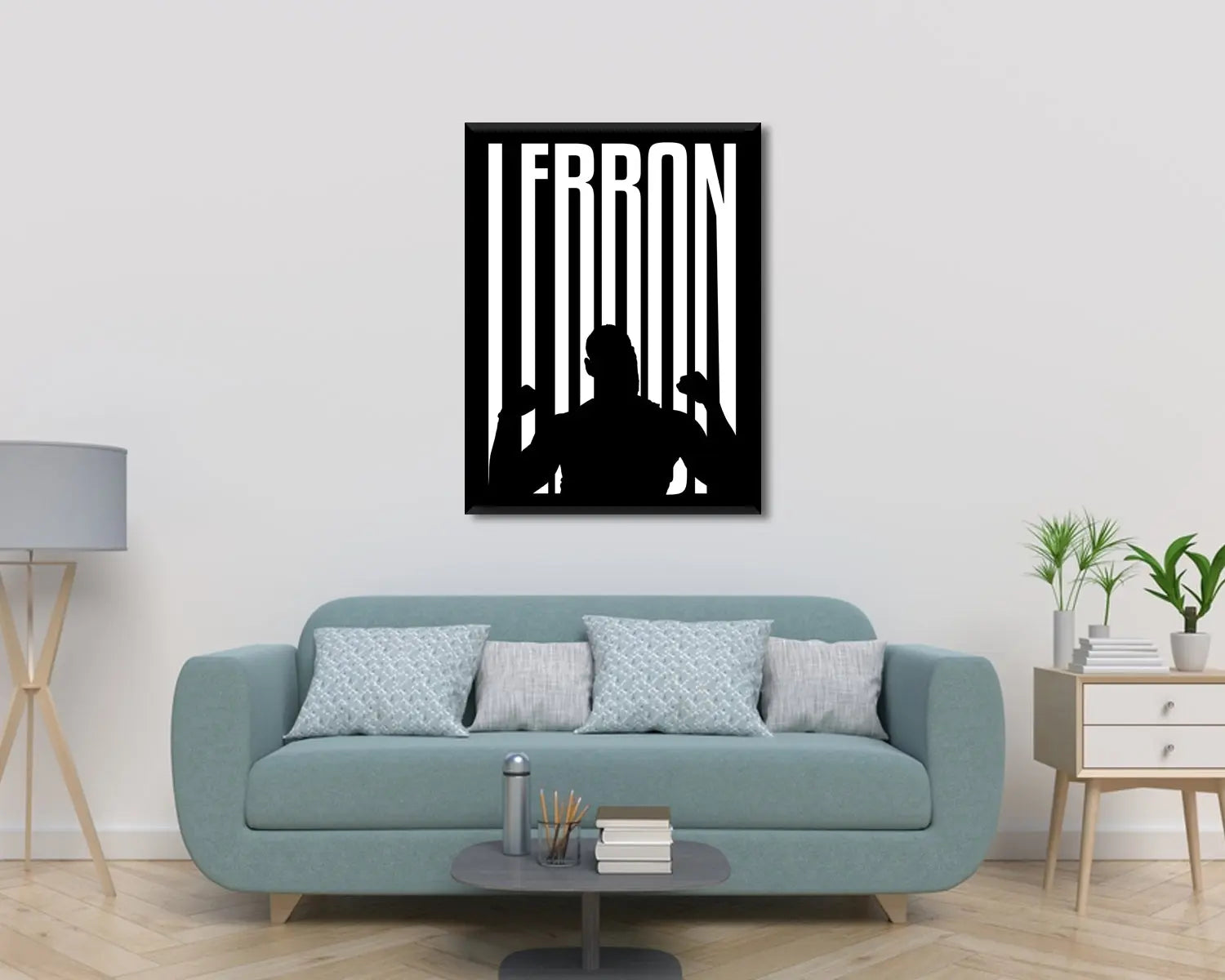 Lebron James Sport Quote Canvas Wall Art 