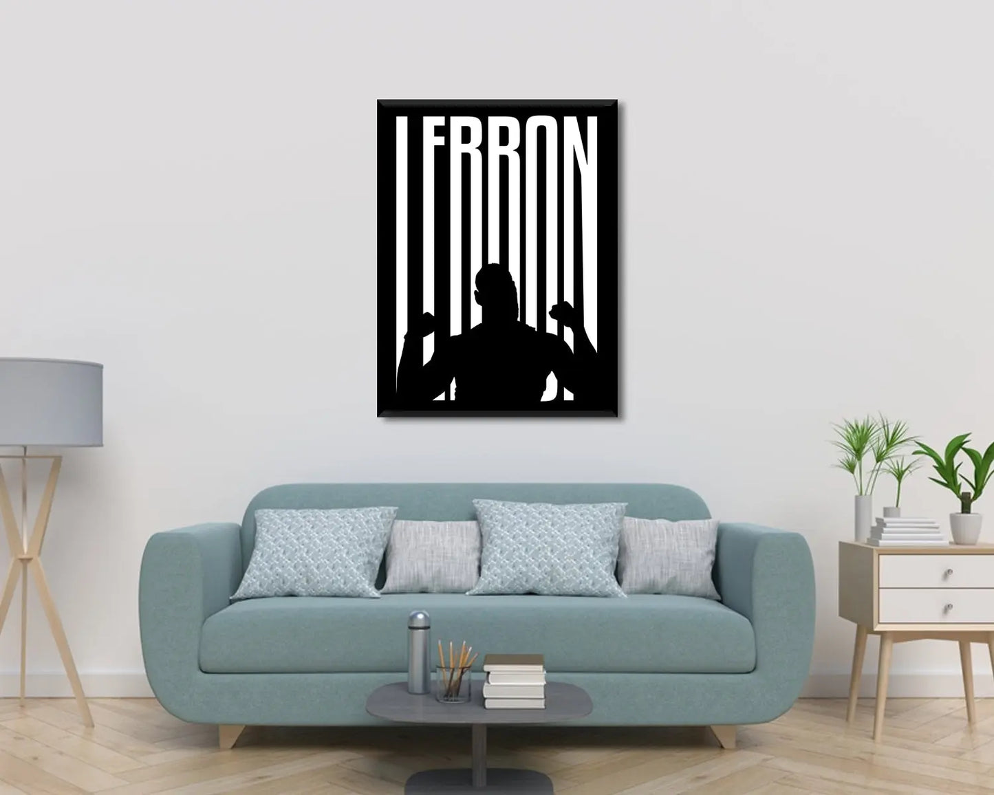 Lebron James Sport Quote Canvas Wall Art 