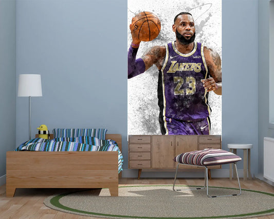 Lebron james Splash Effect Wallpaper 