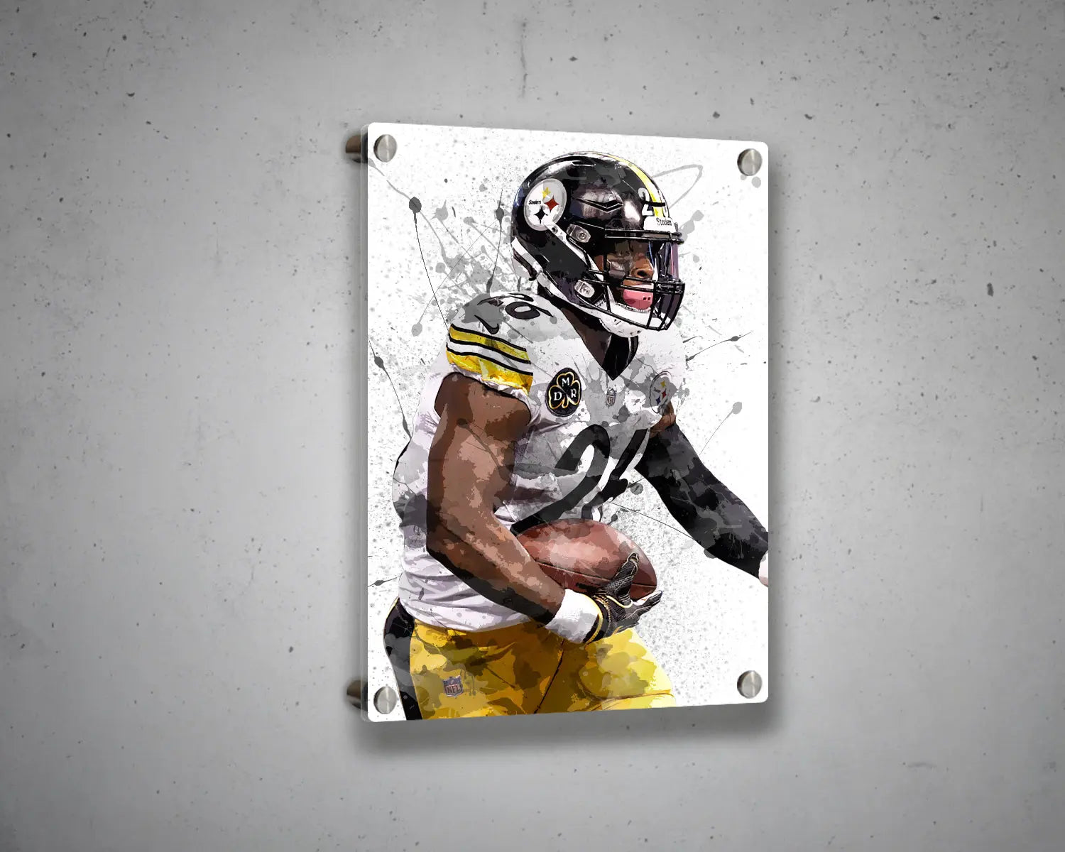 Leveon Bell Canvas Wall Art 