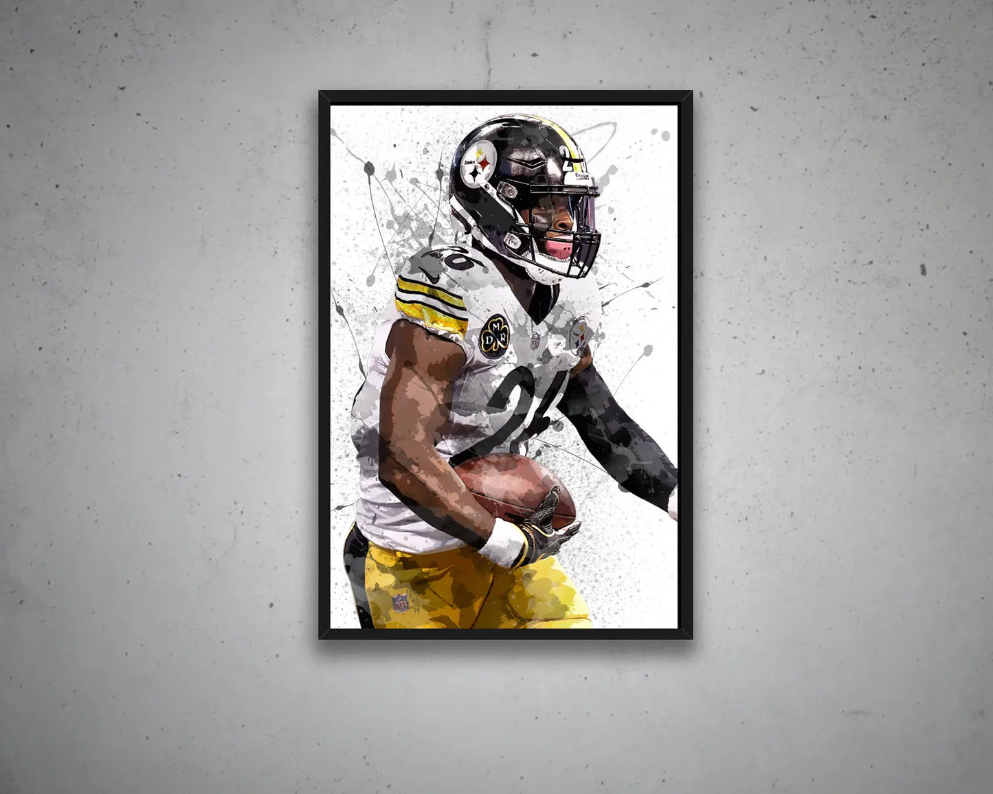 Leveon Bell Canvas Wall Art 