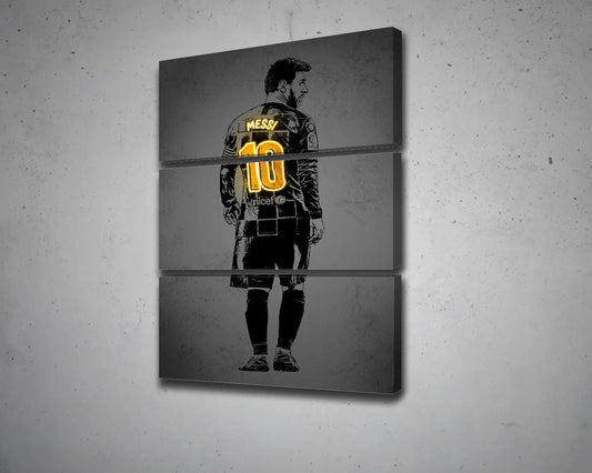 Lionel Messi Canvas Wall Art