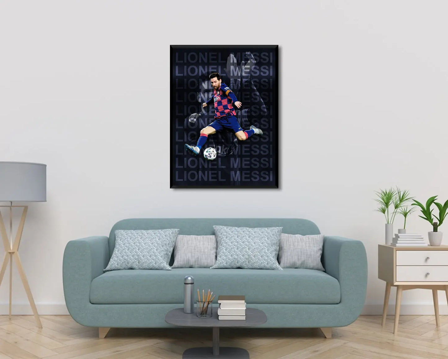 Lionel Messi Canvas Wall Art 