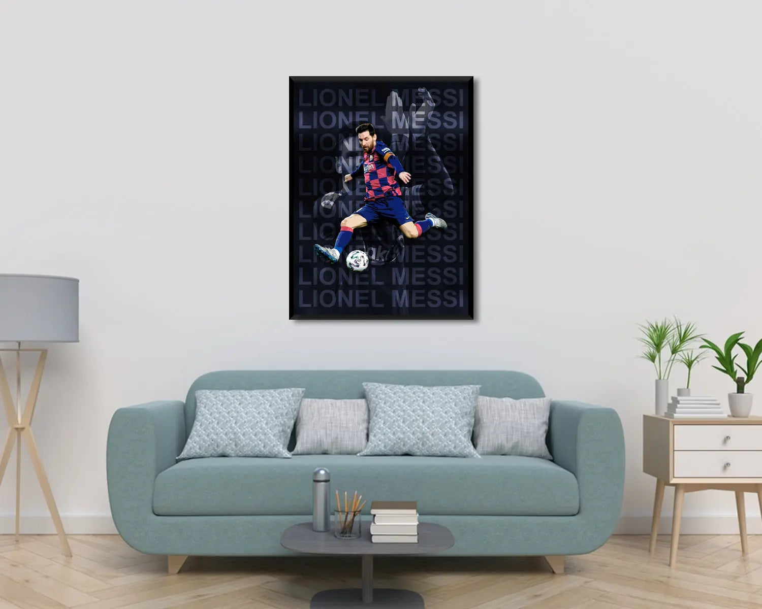 Lionel Messi Canvas Wall Art 