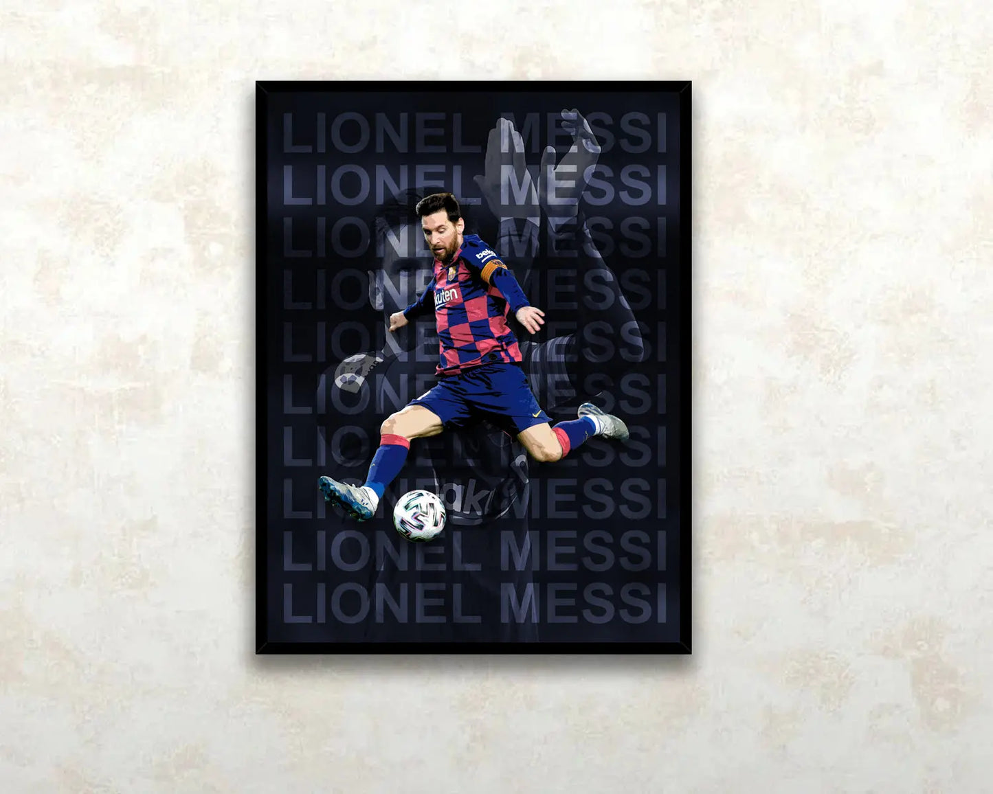 Lionel Messi Canvas Wall Art 