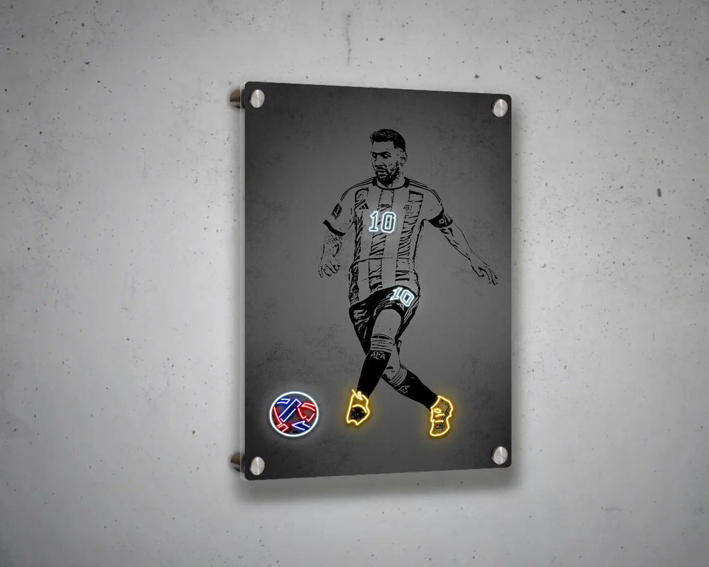 Lionel Messi Canvas Wall Art 