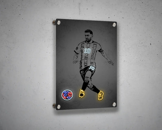 Lionel Messi Canvas Wall Art