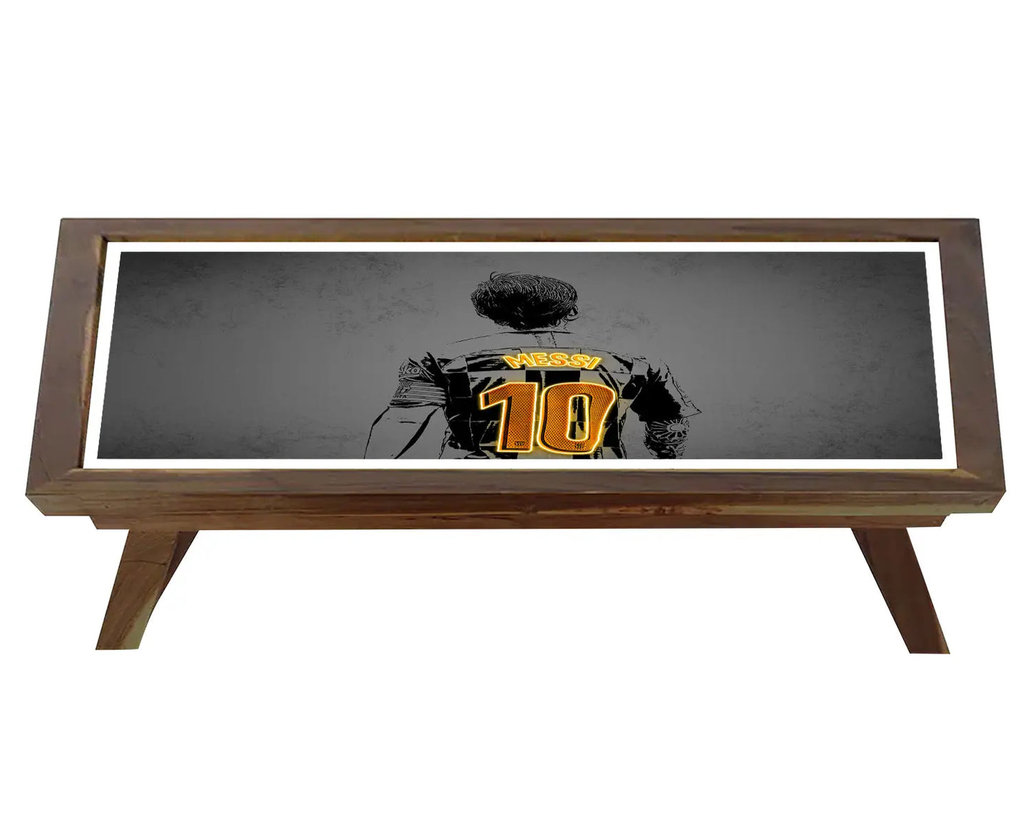 Lionel Messi Neon Effect Coffee and Laptop Table 