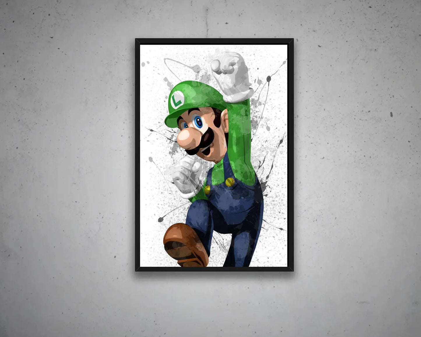 Luigi Canvas Wall Art 