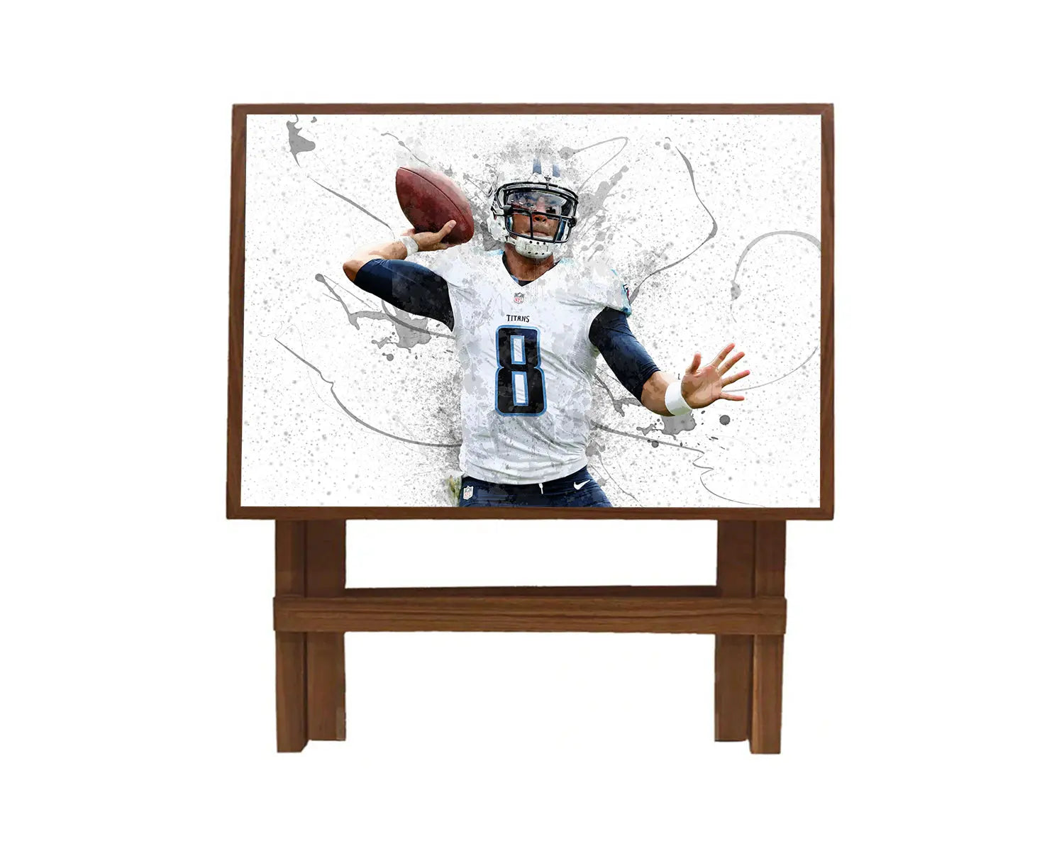 Marcus Mariota Splash Effect Coffee and Laptop Table 