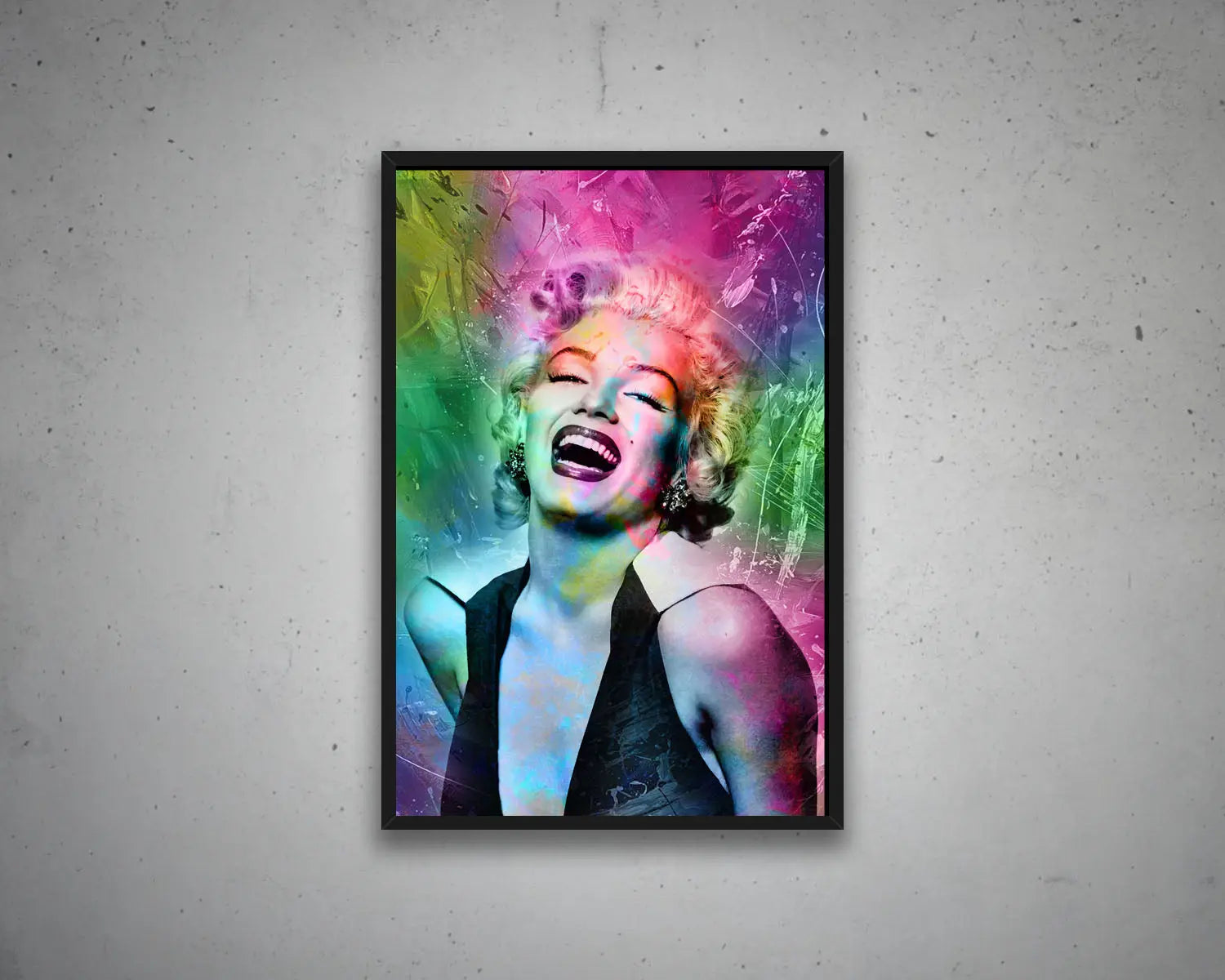 Marilyn Monroe Multicolour Wall Art 