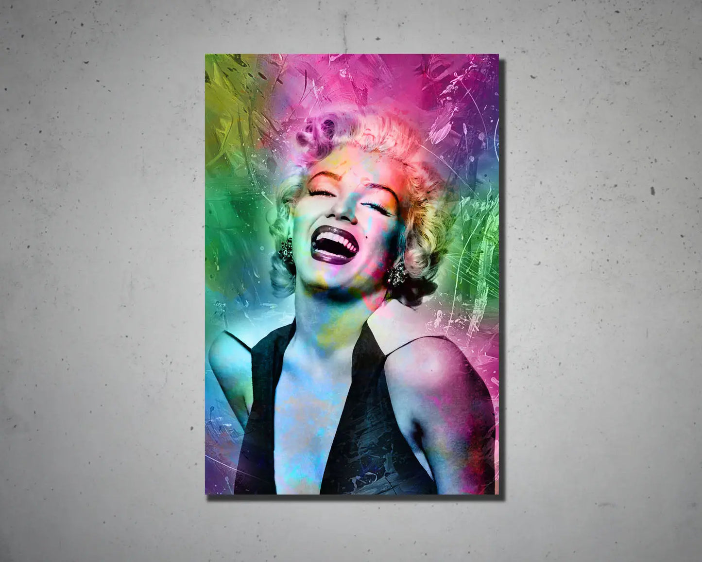 Marilyn Monroe Multicolour Wall Art 