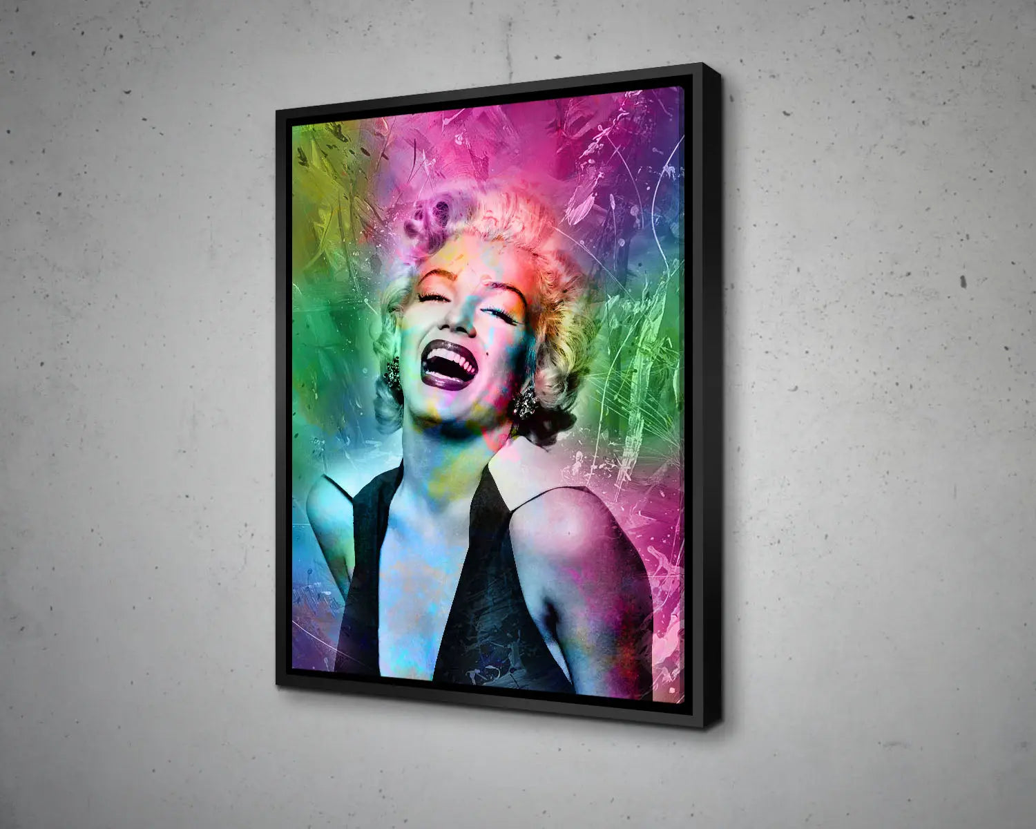 Marilyn Monroe Multicolour Wall Art 