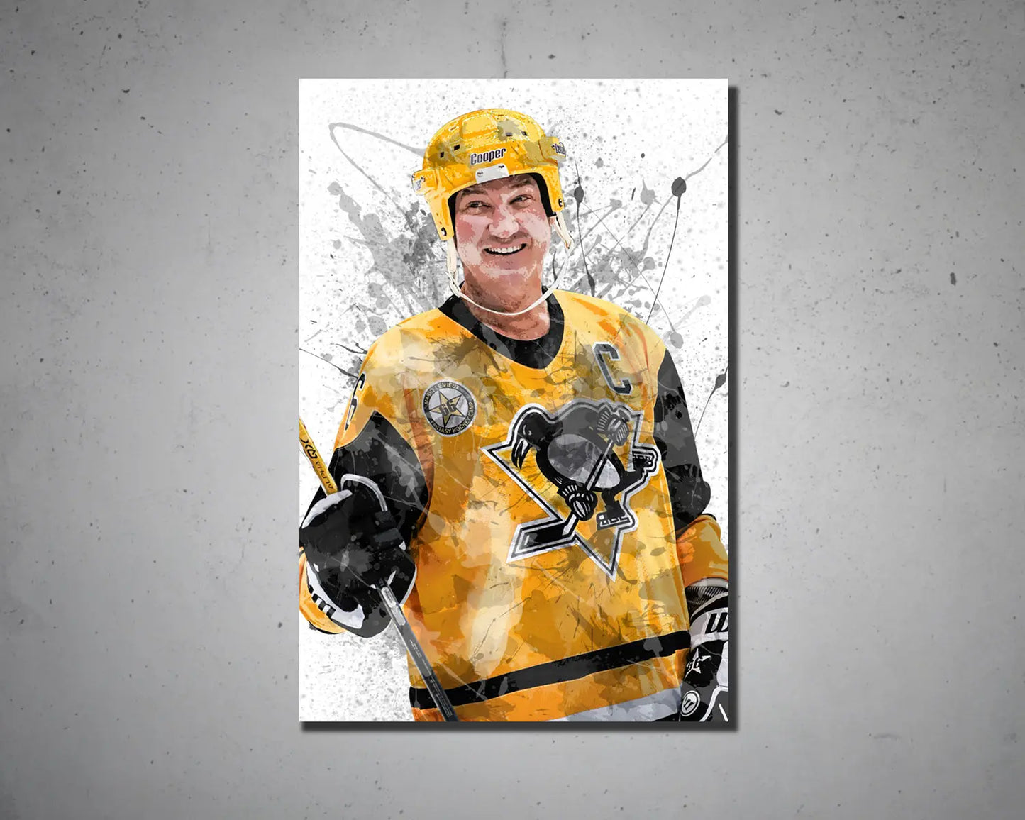 Mario Lemieux Canvas Wall Art 