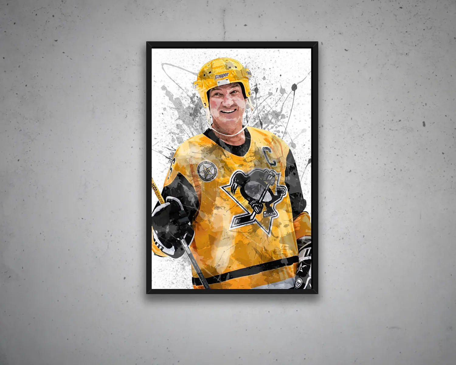 Mario Lemieux Canvas Wall Art 