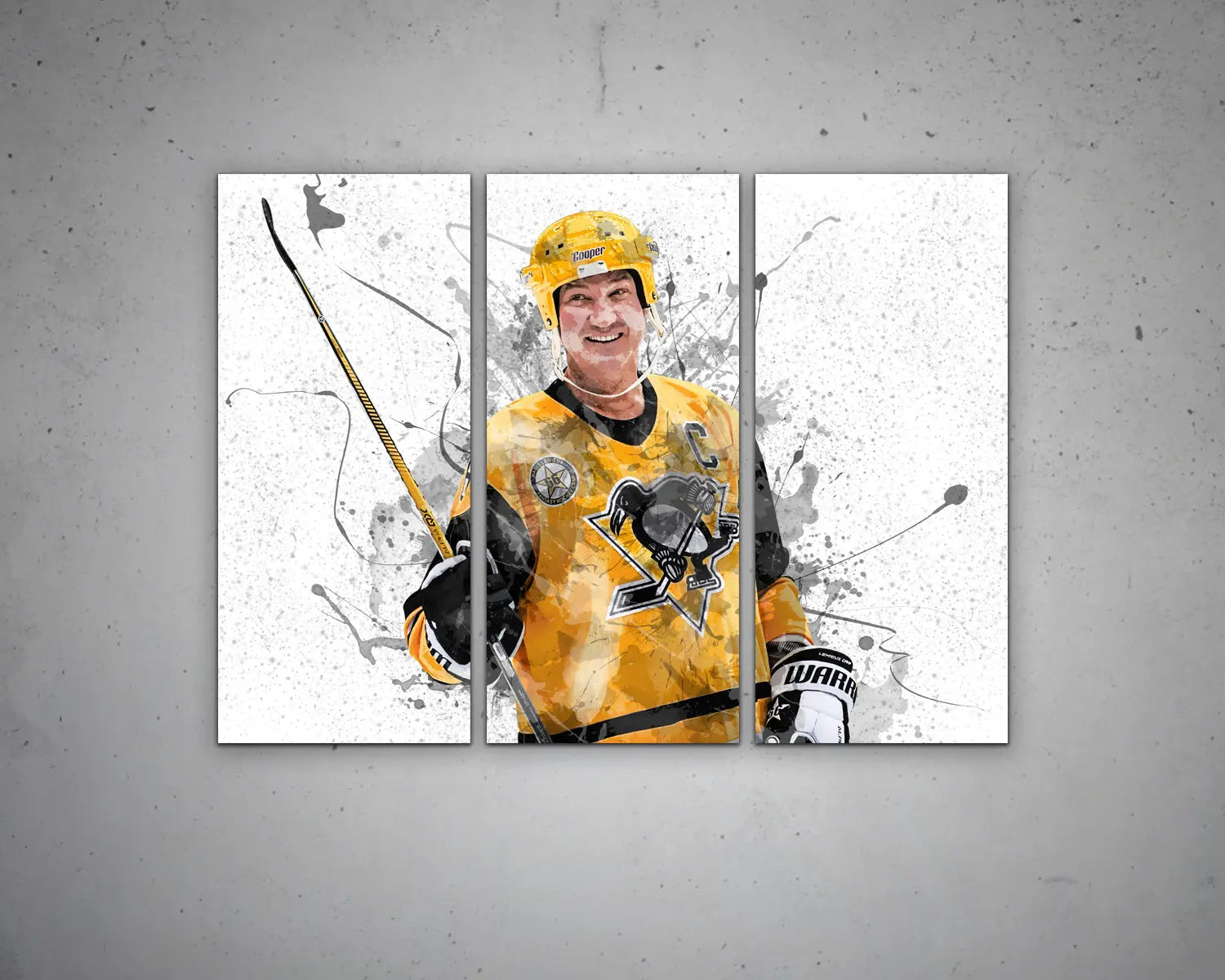 Mario Lemieux Canvas Wall Art 