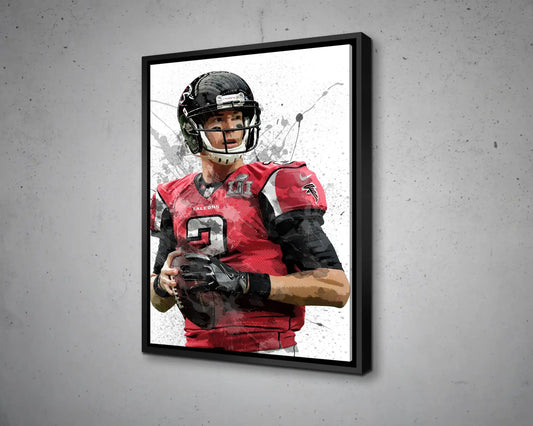 Matt Ryan Canvas Wall Art