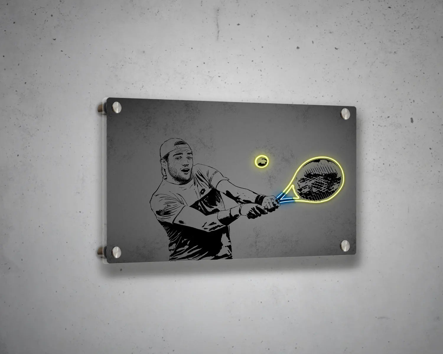 Matteo Berrettini Canvas Wall Art 