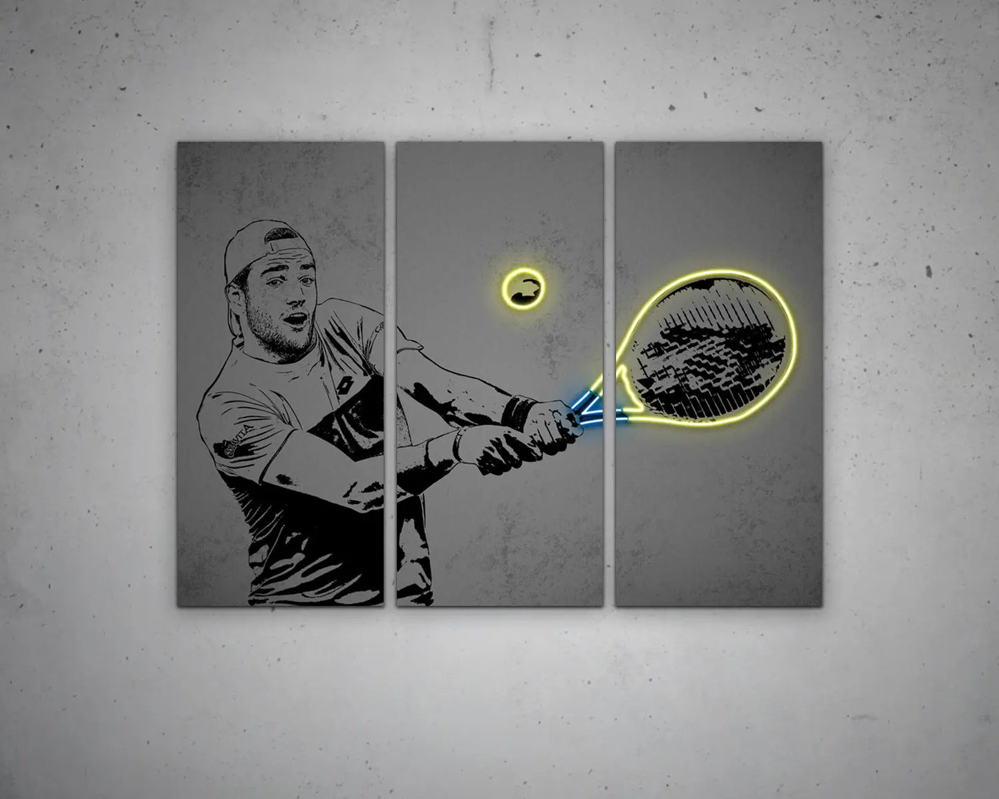 Matteo Berrettini Canvas Wall Art 