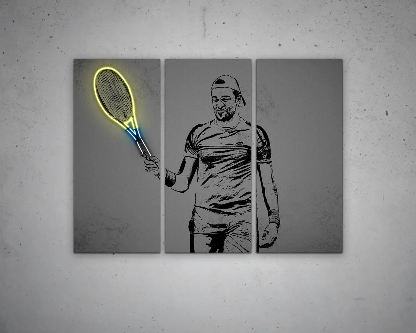 Matteo Berrettini Canvas Wall Art 