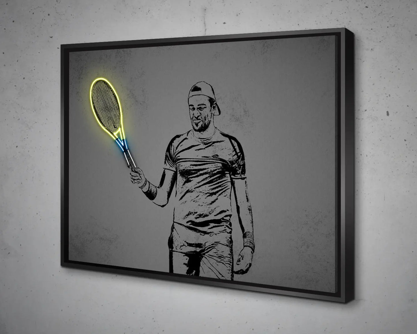 Matteo Berrettini Canvas Wall Art 