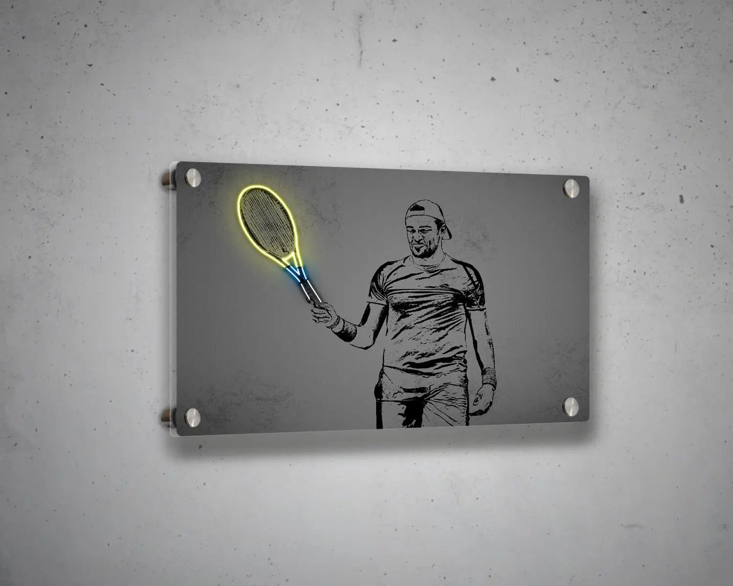 Matteo Berrettini Canvas Wall Art 