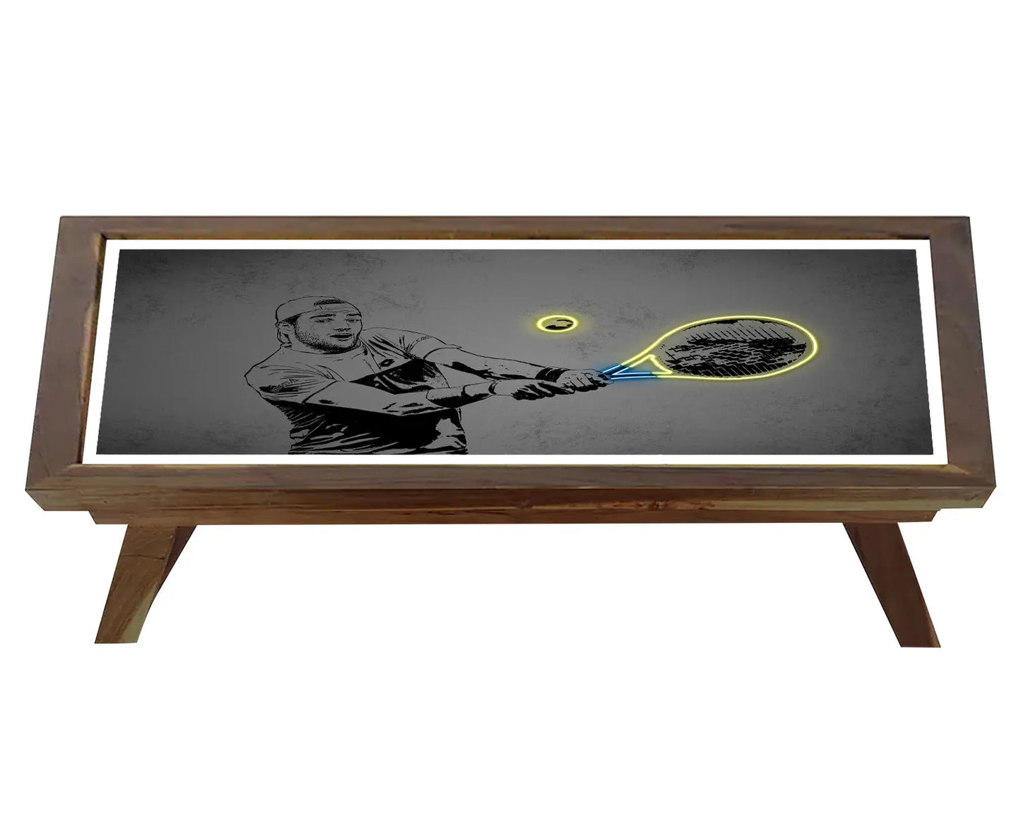 Matteo Berrettini Neon Effect Coffee and Laptop Table 