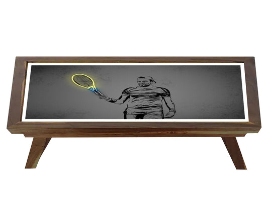 Matteo Berrettini Neon Effect Coffee and Laptop Table 