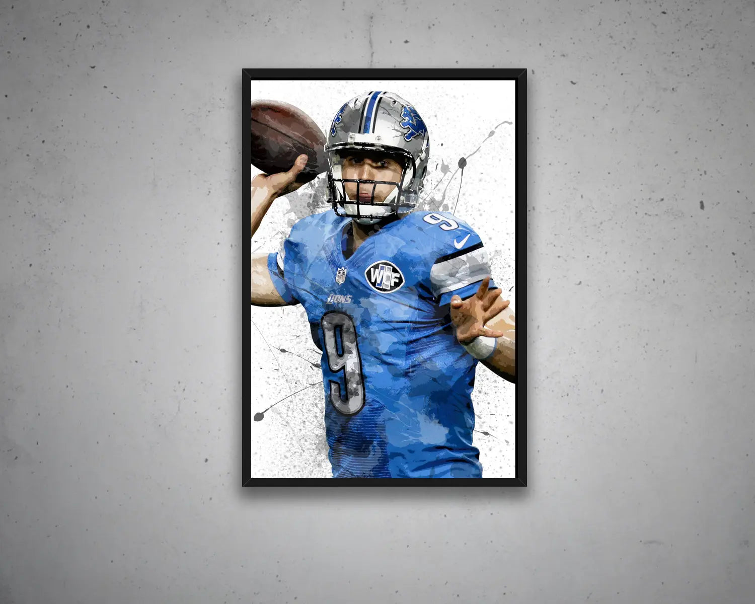 Matthew Stafford Canvas Wall Art 