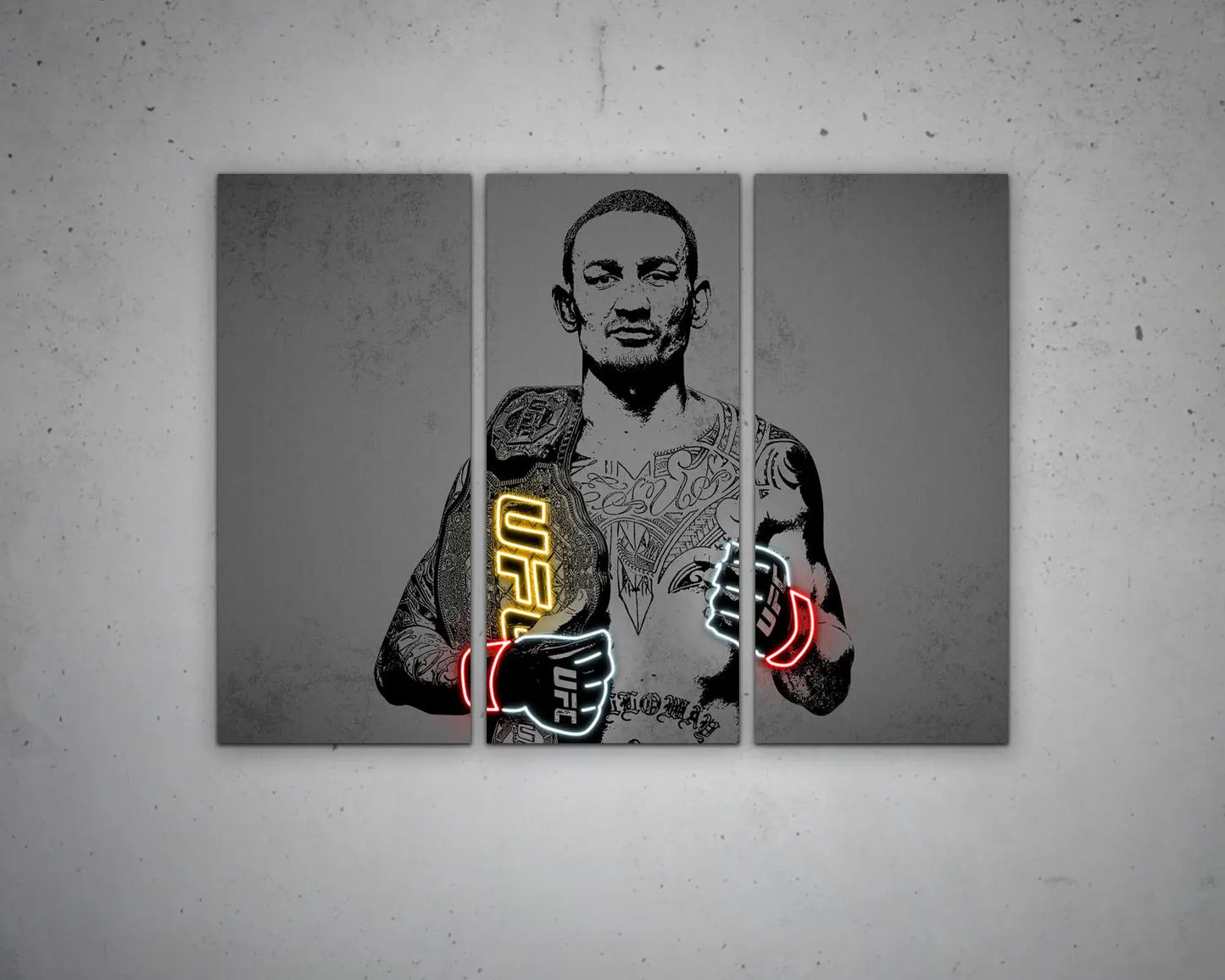 Max Holloway Canvas Wall Art 