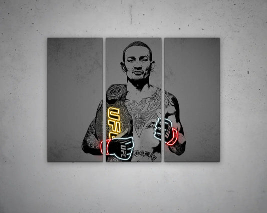 Max Holloway Canvas Wall Art